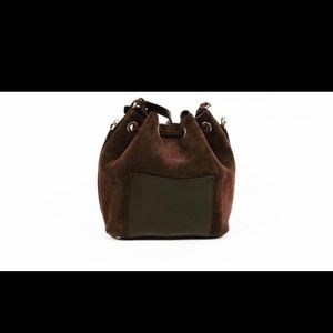 Brown Suede MICHAEL KORS Crossbody